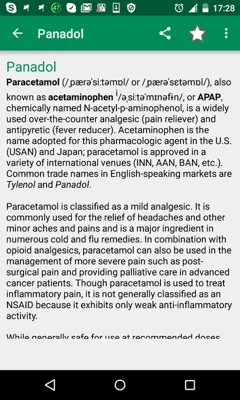 Drug Dictionary android App screenshot 2